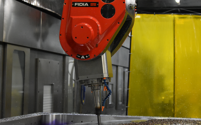 DSC_0052 (1) A FIDIA range milling machine. A tool for precision machining services