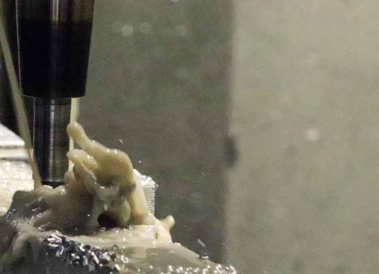 tool working with resin material